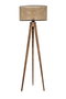 Opviq Lámpara de Pie de Madera Marrón 8285-9